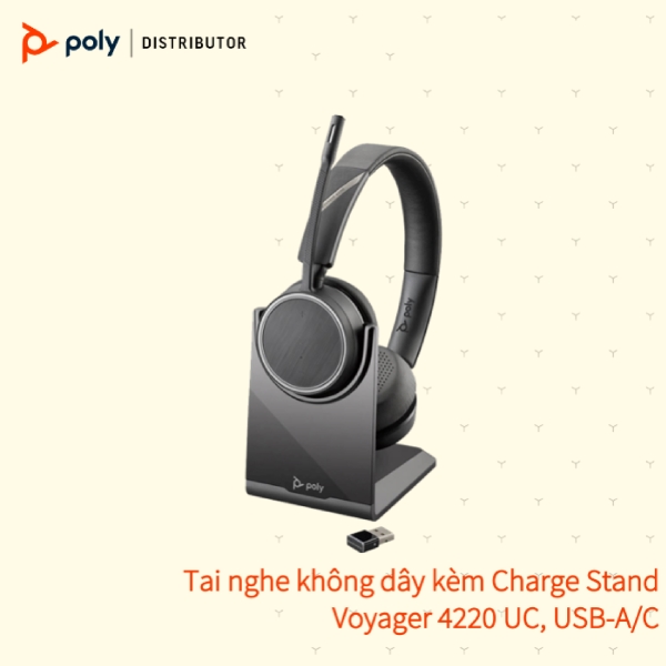 Tai nghe không dây Poly Voyager 4220 UC