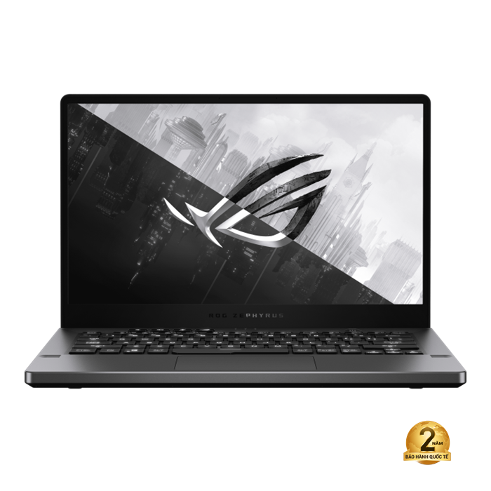 Laptop Asus ROG Zephyrus G14 GA401QE-K2026T (Ryzen 7-5800HS | 16GB | 1TB SSD | RTX 3050 Ti 4GB | 14.0 inch WQHD | Win 10 | Xám)