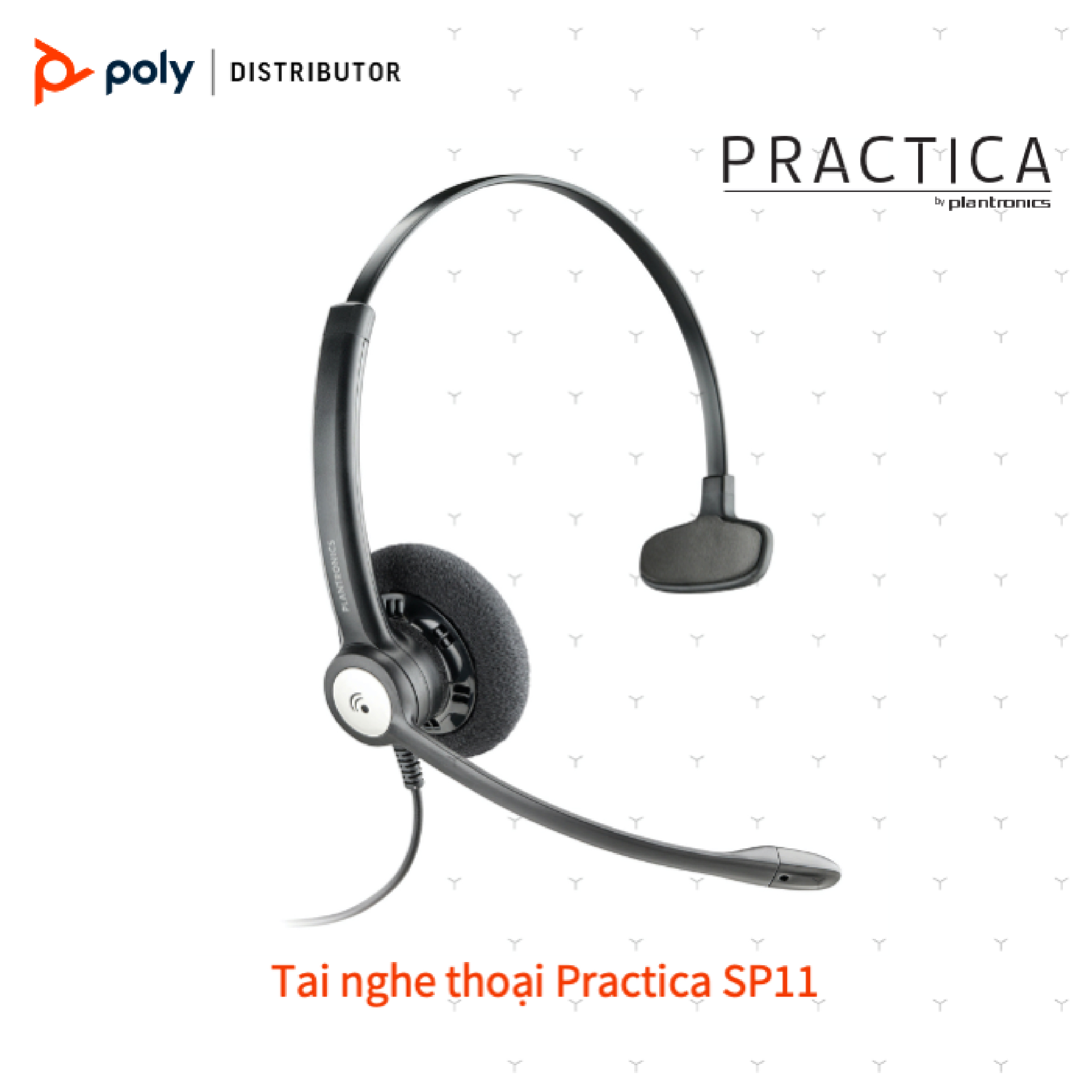 Tai nghe thoại Plantronics Practica SP11-QD