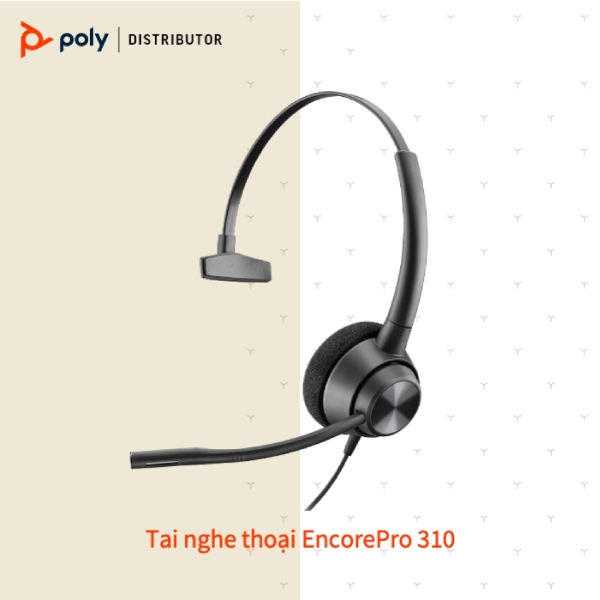 Tai nghe có dây Poly EncorePro 310 USB Type A/C