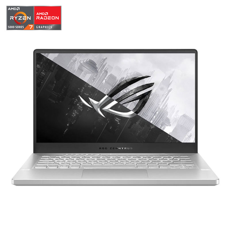 Laptop Asus ROG Zephyrus G14 GA401QC-HZ021T (Ryzen 7-5800HS | 16GB | 512GB | RTX 3050 4GB | 14.0 inch FHD | Win 10 | Trắng)