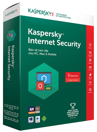 Phần Mềm Kaspersky Internet Security 5U
