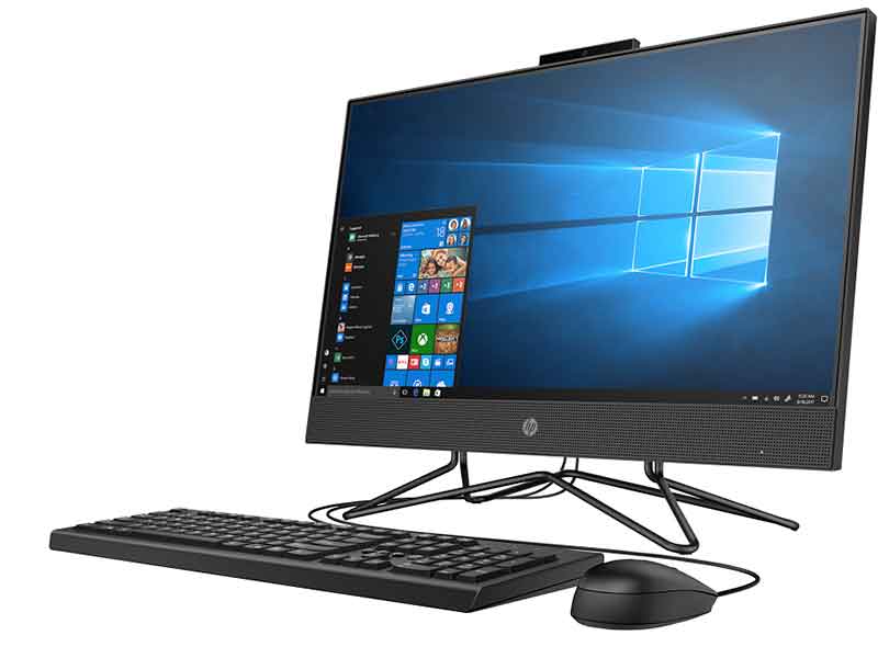 Máy tính để bàn HP All in One 205 Pro G4 31Y21PA (Ryzen 5 4500U/8GB RAM/256GB SSD/23.8 inch FHD/DVDRW/WL+BT/K+M/Win 10)