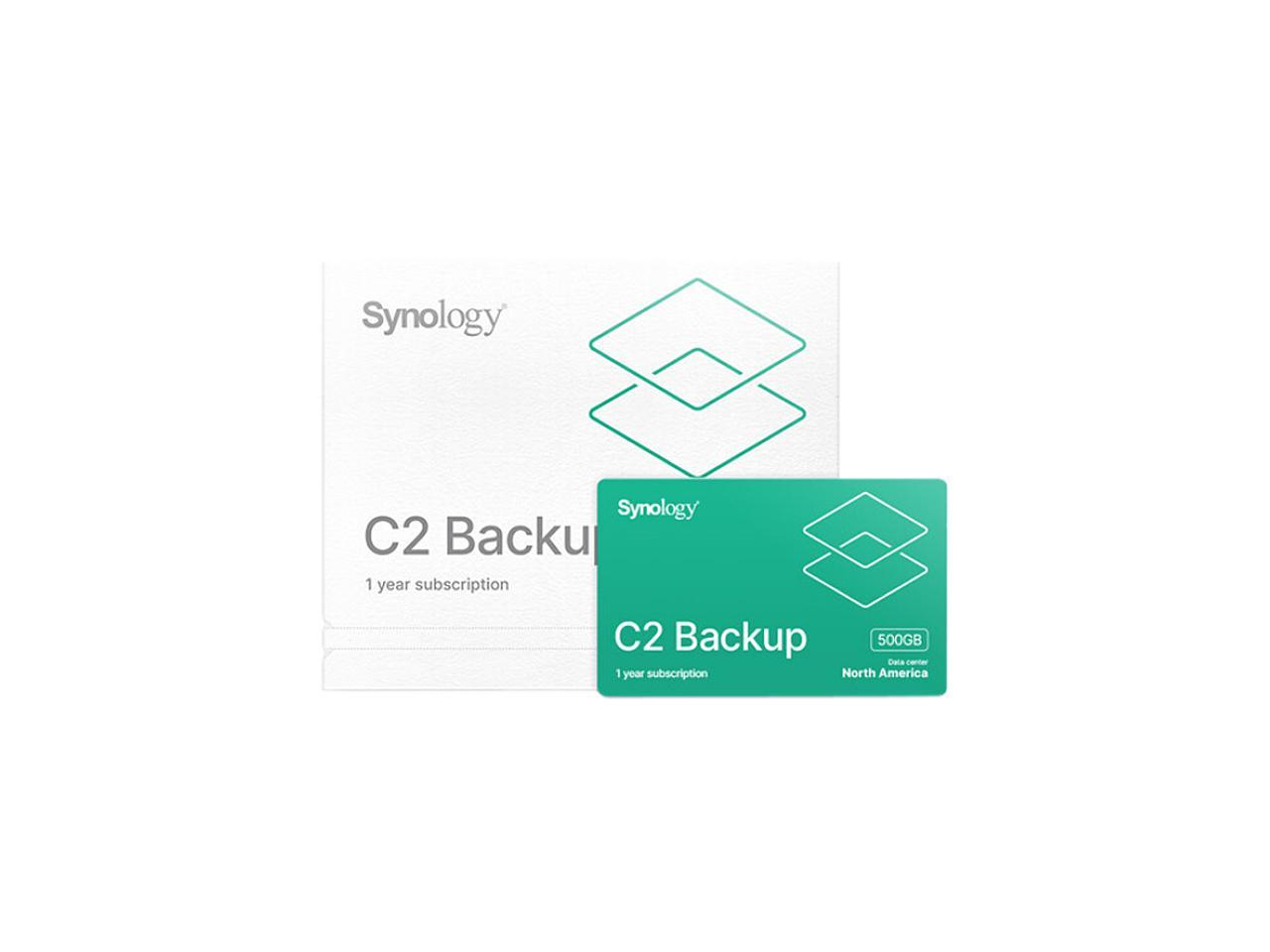 Synology C2-BACKUP500G-1Y-NA C2 Cloud Backup License: 500GB 1 Year