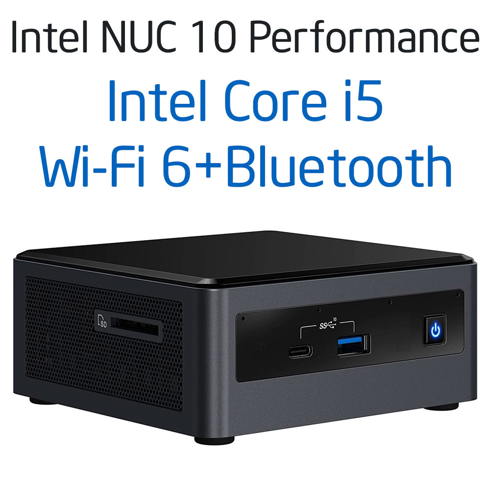 PC Intel NUC 10 Performance - NUC10i5FNHN (i5-10210U/Intel Core UHD Graphics/Wi-Fi 6+Bluetooth)