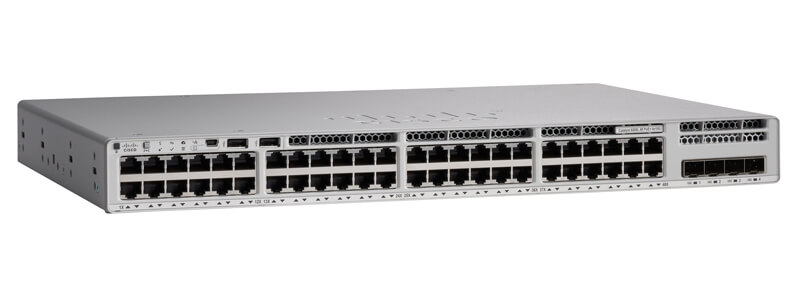 C9200-48T-E Switch Cisco Catalyst 9200 48-port data only, Network Essentials