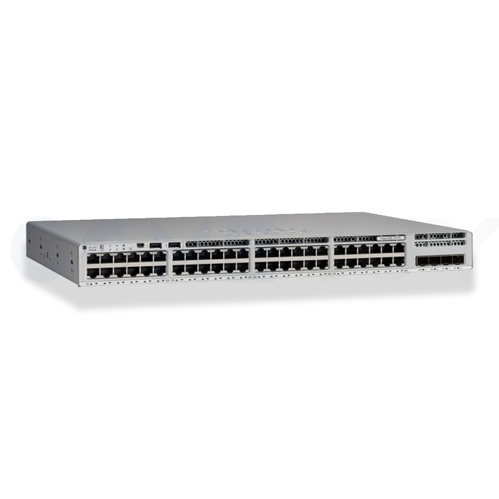 C9200L-48P-4G-E Switch Cisco Catalyst 9200L 48-port PoE+, 4 x 1G, Network Essentials