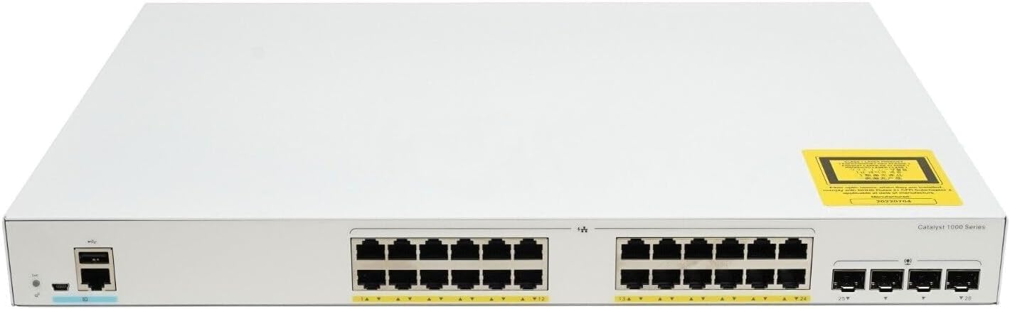 C1000-24FP-4G-L Switch Cisco Catalyst 1000 24port GE, Full POE, 4x1G SFP