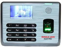 Máy chấm công vân tay và thẻ Ronald jack X629Pro