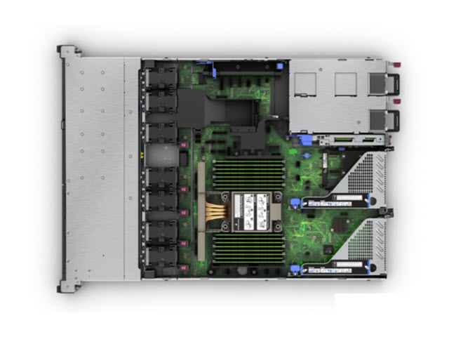 Máy chủ HPE ProLiant DL320 Gen11 8SFF CTO Sever, Intel Xeon-S 4410Y,16GB RAM, 1G 4p BASE-T, MR408i-o, 800W PS, OV, Rail Kit_P52766-B21