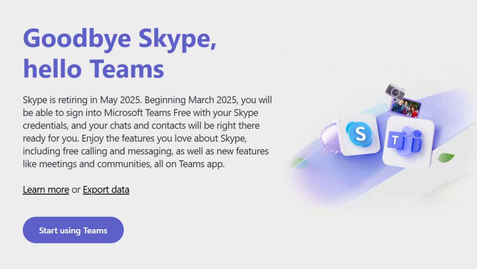 Tạm Biệt Skype – Chuyển Đổi Microsoft Teams Ngay Hôm Nay!