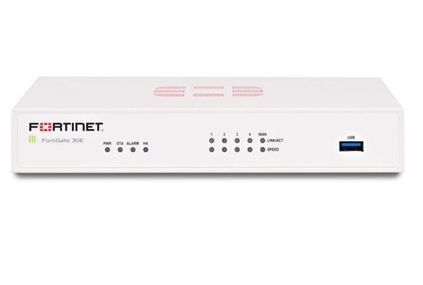 FG-30E Firewall Fortinet FortiGate-30E 1x WAN port, 4x Switch ports