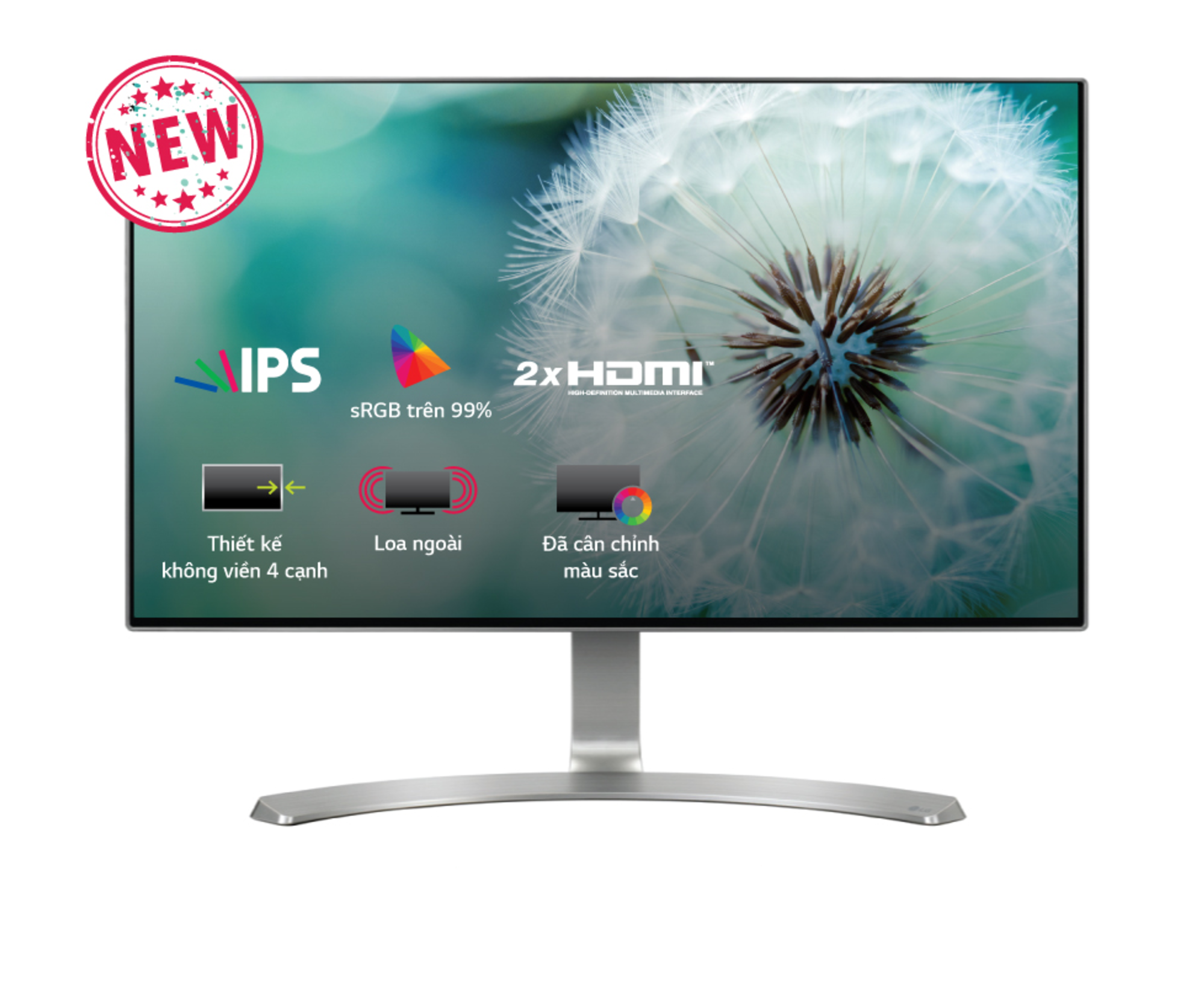 Màn hình máy tính LG 24MP88HV-S 23.8'' Full HD IPS