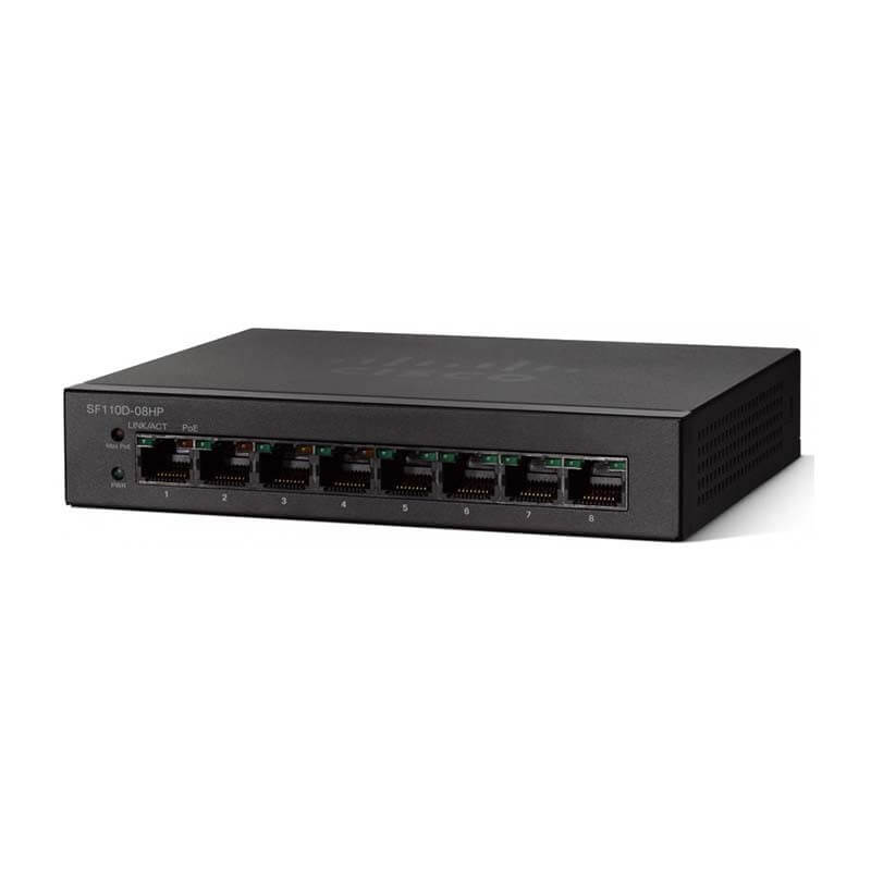 Cisco Small Business SF110D Series 5-Port Unmanaged Network Switch