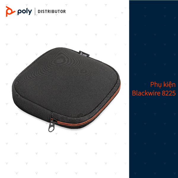 Tai nghe chụp tai có dây tích hợp Mico khử tiếng ồn Plantronics Blackwire 8225 USB Type A/C