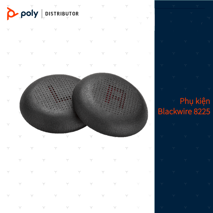 Tai nghe chụp tai có dây tích hợp Mico khử tiếng ồn Plantronics Blackwire 8225 USB Type A/C