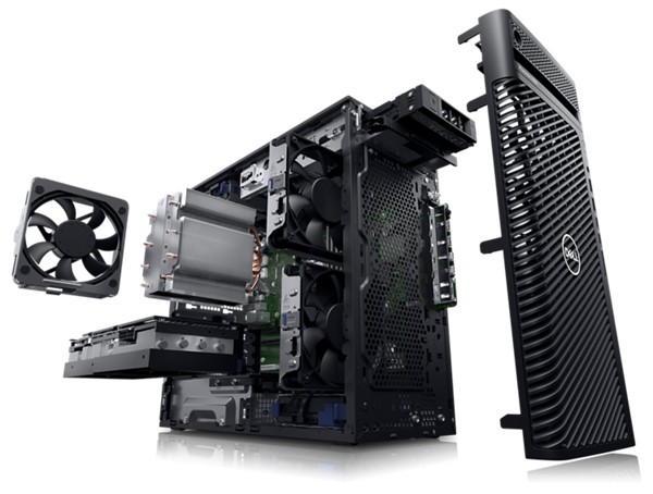 Máy tính trạm Workstation Dell Precision 3660 Tower (i7-12700 |16GB(2x8GB) DDR5 | SSD 512GB | NVIDIA T400 | DVDRW | 500W | KB_M | DOS | 3Yr) _DELSTPD0000000002