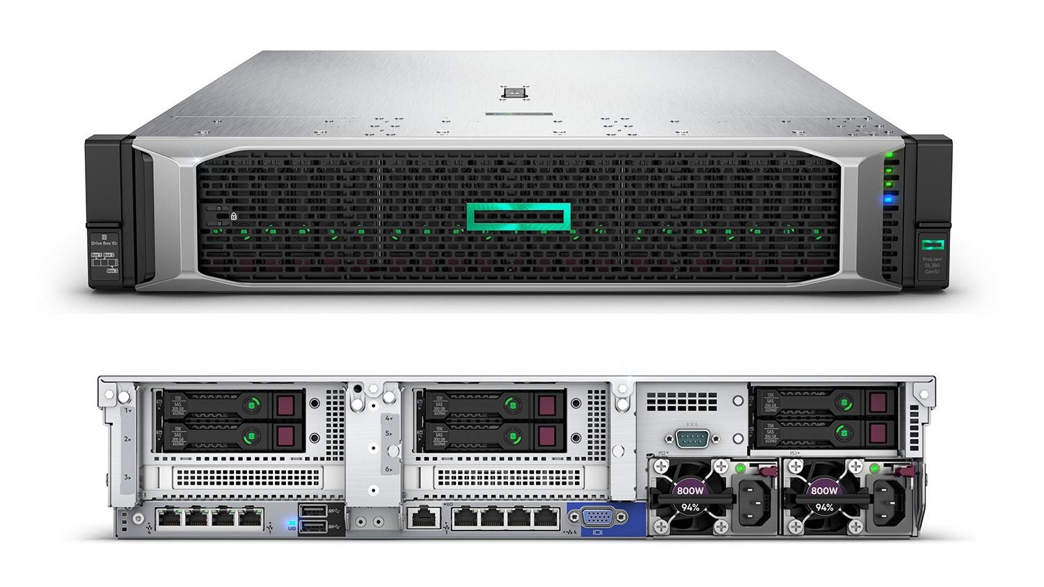 Máy chủ HPE DL380 Gen10+ 12LFF NC CTO Svr,INT Xeon-S 4310,32GB RAM, MR416i-a, 10GbE 2p BASE-T OCP3, 800W PS, Rail Kit_P05174-B21