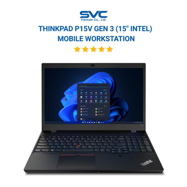 ThinkPad P15v Gen 3 (15″ Intel) mobile workstation
