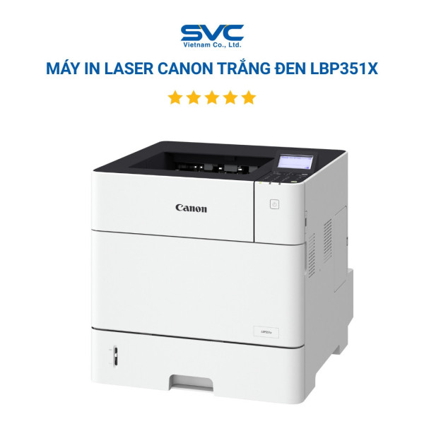 Máy In Laser Canon Trắng Đen LBP351x