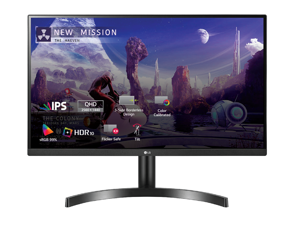 Màn hình máy tính LG 27QN600-B 27 inch QHD IPS 75Hz