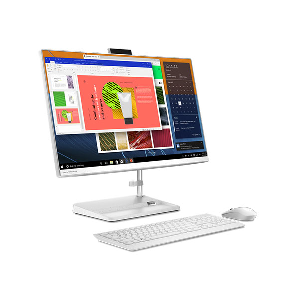 Máy tính để bàn All in One Lenovo IdeaCentre 3 24ITL6 - F0G000XFVN (i5-1135G7, RAM 8GB, 256GB SSD, 23.8" FHD, 5M Webcam, KM, Window 11 Home)