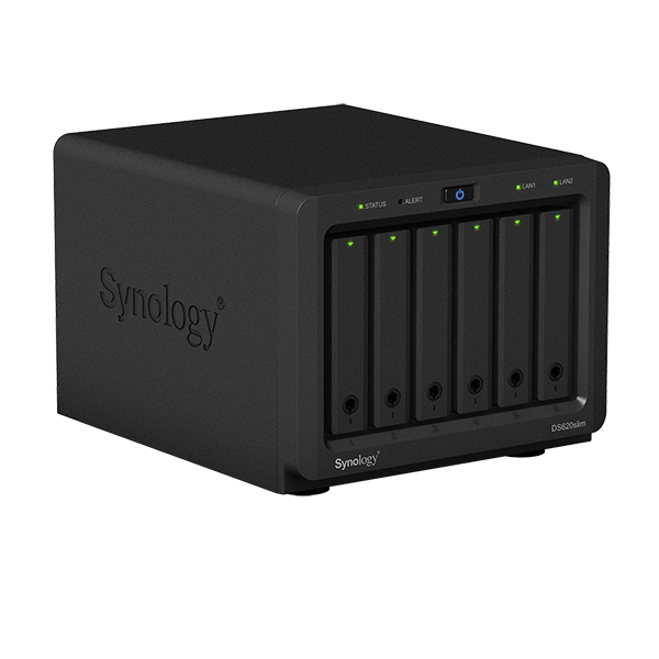 Thiết bị lưu trữ NAS Synology DS620slim