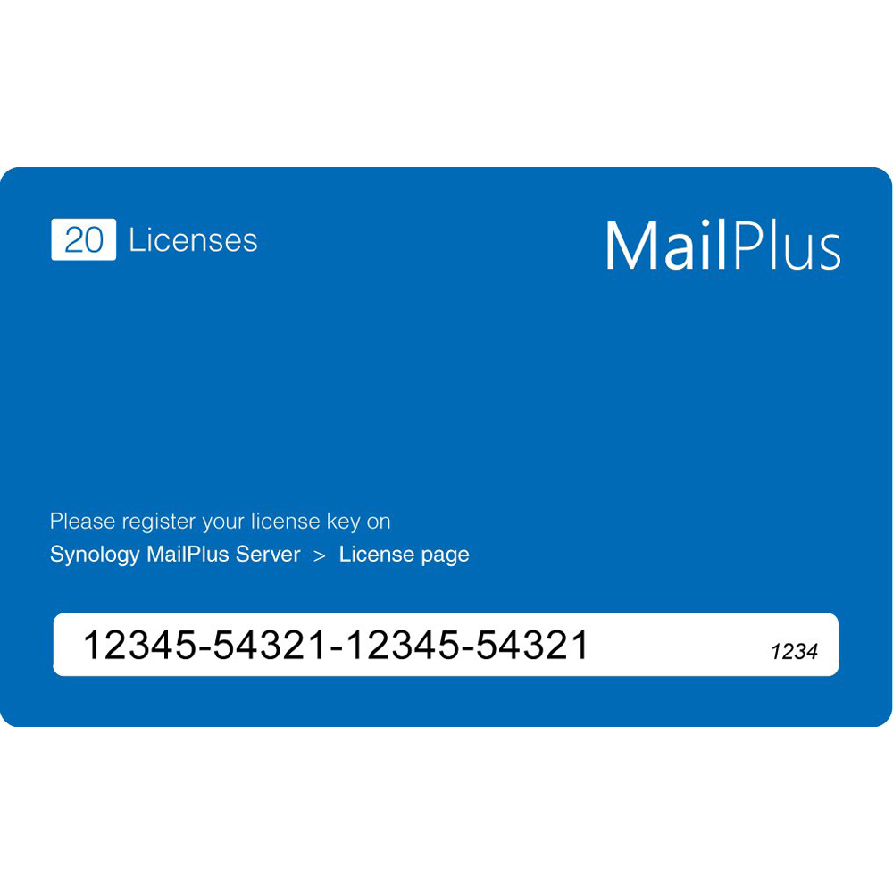 Synology MailPlus 20 Licenses