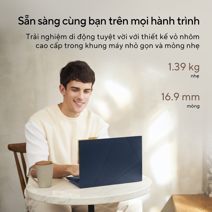 Laptop Asus Zenbook 14 OLED UX3402VA-KM203W 90NB10G6-M00970 (Intel Core I5-1340P | 16GB | 512GB | Intel Iris Xe | 14 inch OLED WQXGA+ | Win 11 | Bạc)