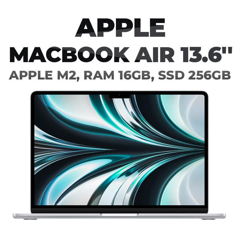 Laptop Apple Macbook Air 13.6 inch Z15W00051 Silver (Apple M2)