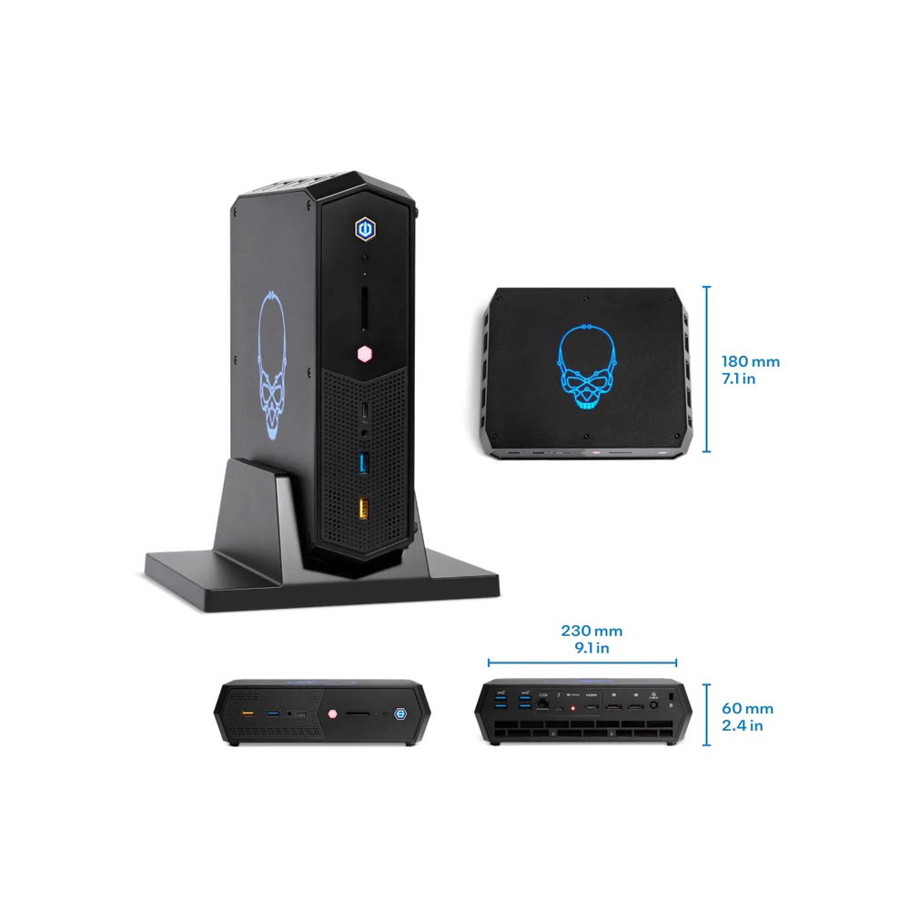 PC Intel NUC 12 Enthusiast NUC12SNKi72 (MB-RNUC12SNKI72000) (i7-12700H/Intel ARC A770M Graphics/Wi-Fi 6+Bluetooth)