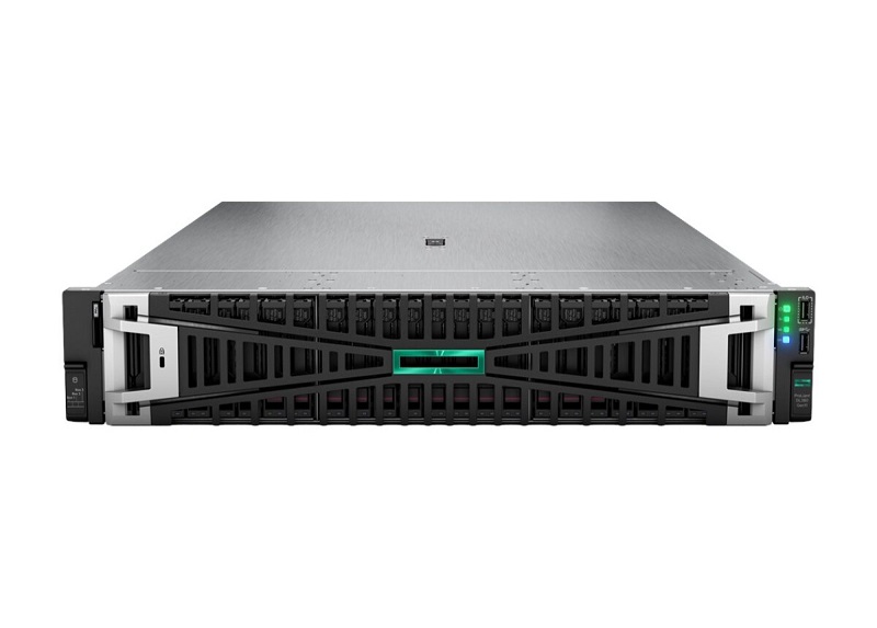 Máy chủ HPE ProLiant DL380 Gen11 8SFF NC CTO Svr, INT Xeon-S 4410Y, 32GB RAM,MR416i-o, 1G 4p BASE-T, 800W PS, OV, Rail Kit_P52534-B21