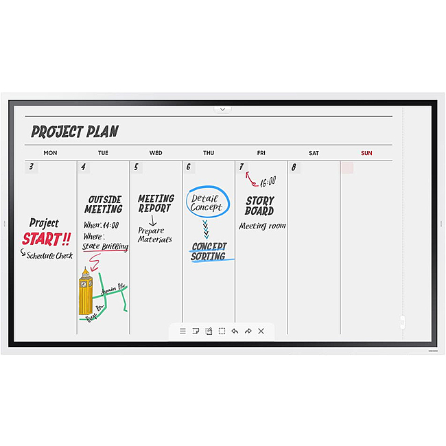 Màn Hình Tương Tác Samsung Flip 65 inch (LH65WMRWBGCXXV)