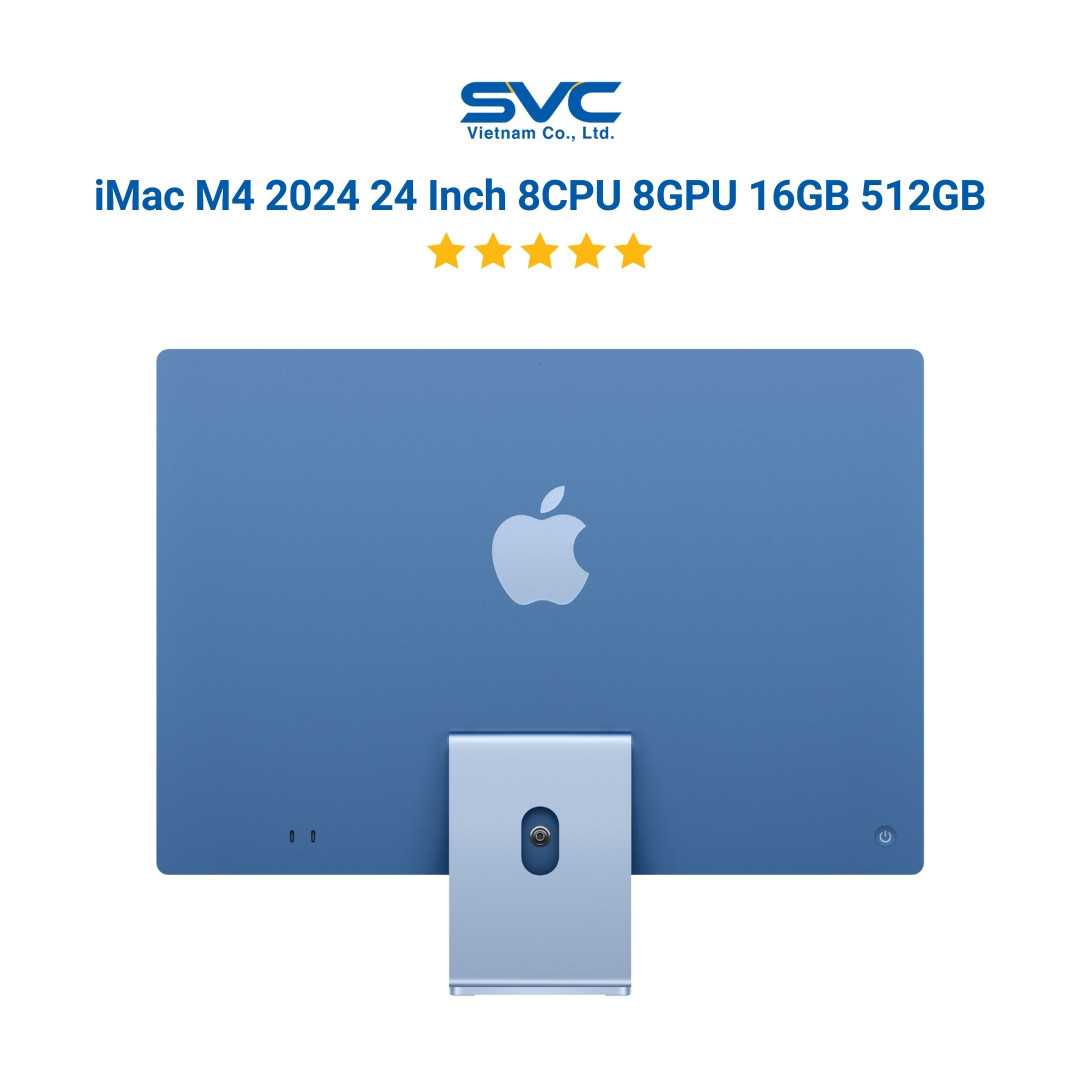 iMac M4 2024 24 inch 8CPU 8GPU 16GB 512GB