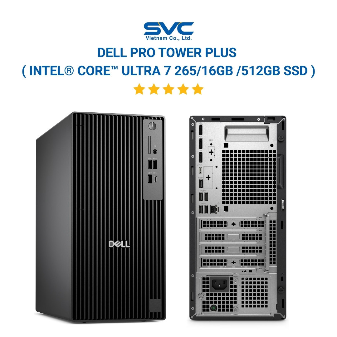 Dell Pro Tower Plus ( Intel® Core™ Ultra 7 265/16GB /512GB SSD )