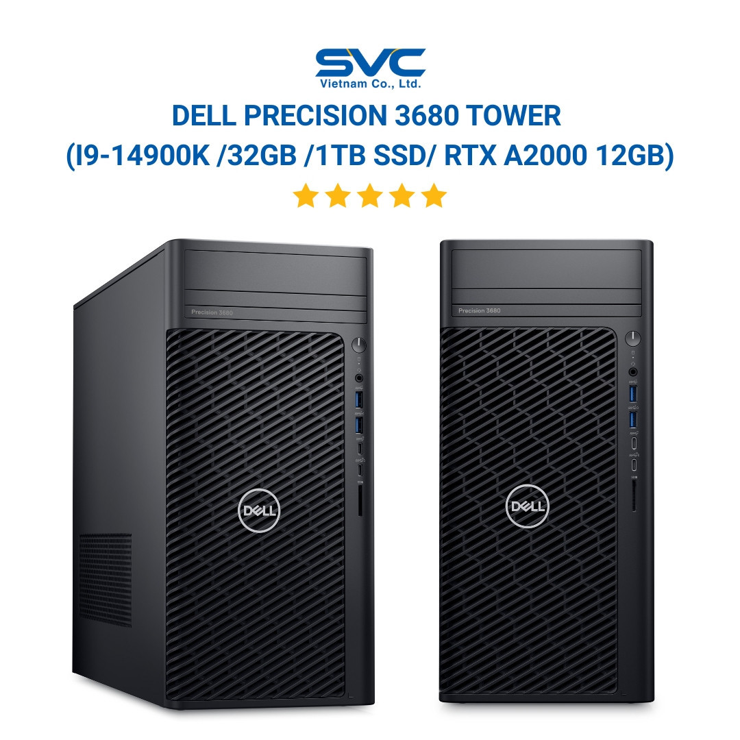 Dell Precision 3680 Tower (i9-14900K /32GB /1TB SSD/ RTX A2000 12GB)