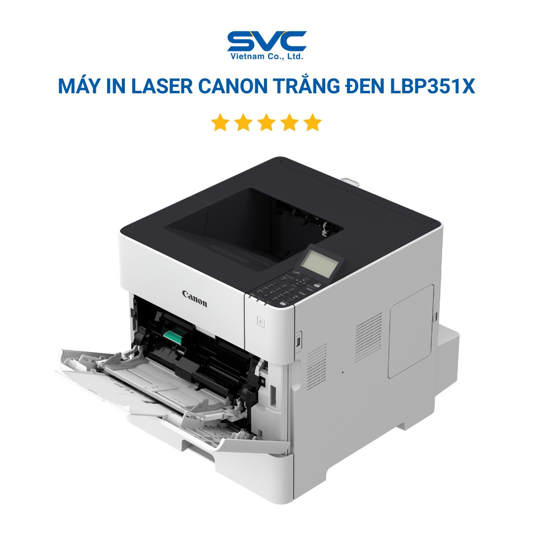 Máy In Laser Canon Trắng Đen LBP351x
