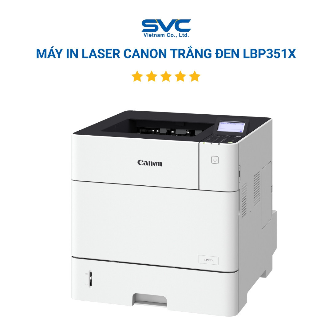 Máy In Laser Canon Trắng Đen LBP351x